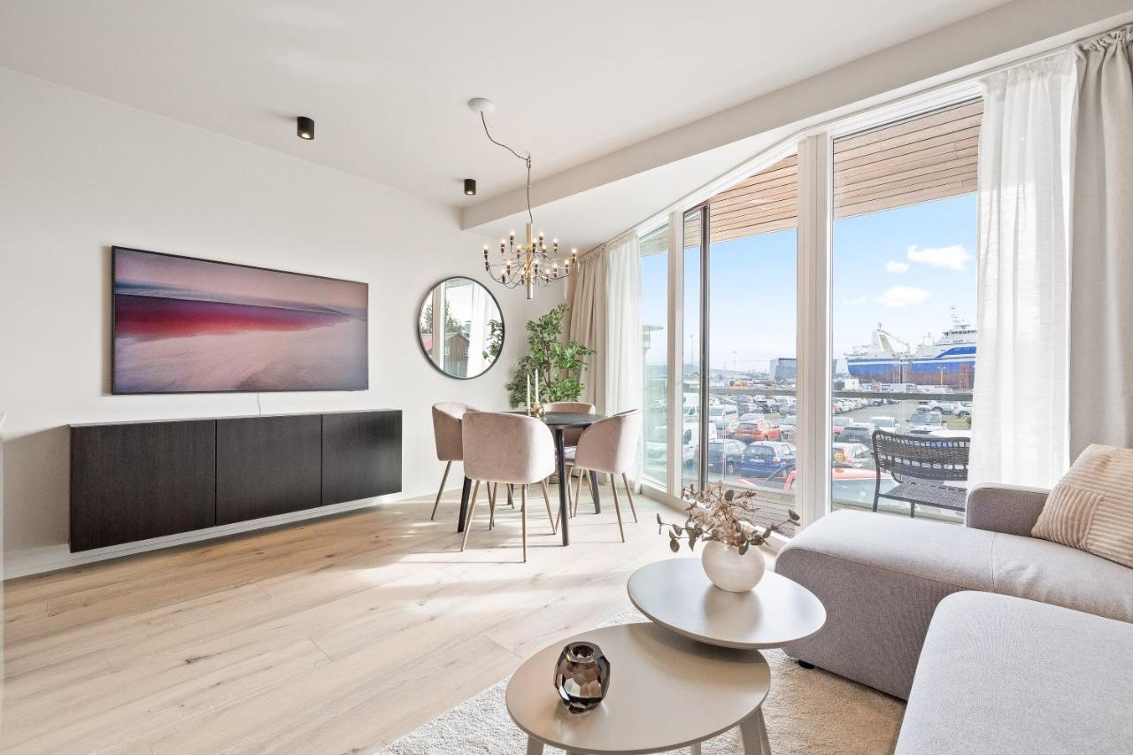 Brand New Downtown Harbor Apartment Reykjavík Esterno foto